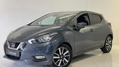 Gunmetal grey (donker grijs) Gebruikt 2018 Nissan Micra N-Connecta Hatchback | € 10.350 (Eerlijke prijs)
