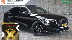 Zwart Gebruikt 2021 Audi e-tron Sportback S-Line SUV | € 37.290 (Eerlijke prijs)