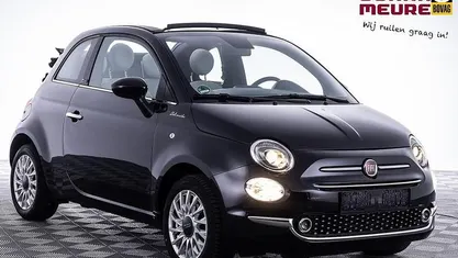 Occasion Fiat 500C Dolcevita 69 PK (50 kW) 2022 Zwart Cabriolet