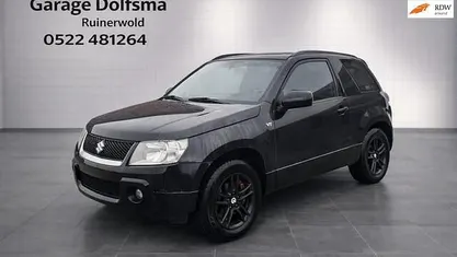 Zwart Occasion 2005 Suzuki Grand Vitara Exclusive SUV | € 3.450 (Super prijs)