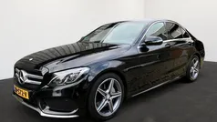 Zwart Gebruikt 2016 Mercedes C200 Prestige Sedan | € 22.999 (Eerlijke prijs)