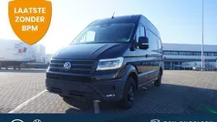 Zwart Nieuw 2024 VW Crafter Highline Van | € 43.490 (Goede deal)
