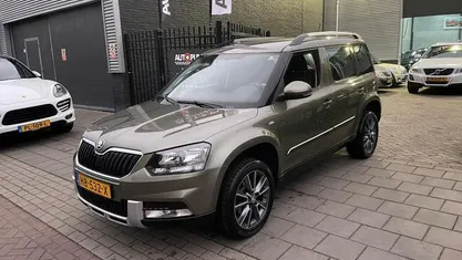 Occasion Skoda Yeti Outdoor 125 PK (91 kW) 2015 Groen, metallic lak SUV