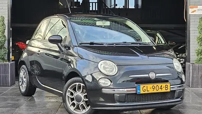 Zwart Occasion 2008 Fiat 500 Hatchback | € 3.994 (Eerlijke prijs)
