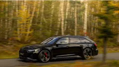 Zwart Gebruikt 2021 Audi RS6 Stationwagen | € 113.600 (Goede deal)