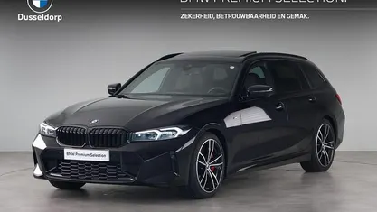 Zwart Gebruikt 2024 BMW 330 M Sport Stationwagen | € 48.950 (Eerlijke prijs)