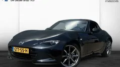 Jet black (zwart metallic) Gebruikt 2024 Mazda MX5 Sportive Cabriolet | € 37.950 (Eerlijke prijs)