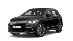 Zwart Gebruikt 2022 VW Tiguan R-line SUV | € 36.900 (Eerlijke prijs)