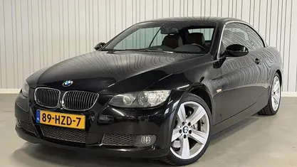 Zwart Gebruikt 2009 BMW 335 Cabriolet Executive Cabriolet | € 15.750 (Eerlijke prijs)