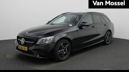 Occasion Mercedes C300 Business 320 PK (235 kW) 2021 Zwart (metallic) Stationwagen