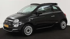 Zwart Gebruikt 2017 Fiat 500C Lounge Cabriolet | € 8.900 (Eerlijke prijs)