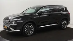 Zwart Gebruikt 2021 Hyundai Santa Fe Premium SUV | € 33.900 (Eerlijke prijs)