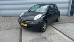 Zwart Gebruikt 2004 Nissan Micra Visia Hatchback | € 600 (Super prijs)