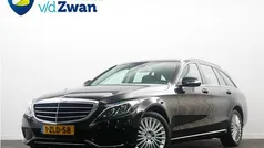 Zwart Gebruikt 2015 Mercedes C180 Ambition Stationwagen | € 12.750 (Eerlijke prijs)