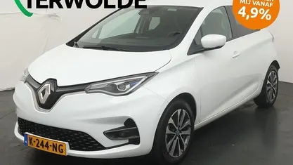 Occasion Renault Zoe Intens 100 kW (136 PK) 2021 Blanc glacier 369 Hatchback