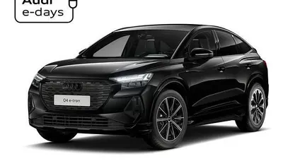 Nieuw Audi Q4 Sportback e-tron Competition 210 kW (286 PK) 2025 Zwart SUV