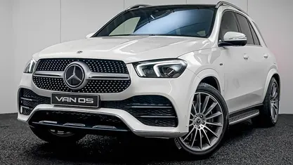 Wit Occasion 2021 Mercedes GLE350 AMG line SUV | € 62.995 (Eerlijke prijs)