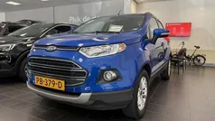 Blauw, metallic lak Gebruikt 2017 Ford Ecosport Titanium SUV | € 9.950 (Eerlijke prijs)