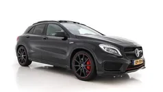 Cosmos black metallic (zwart metallic) Gebruikt 2015 Mercedes GLA45 AMG AMG SUV | € 24.945 (Eerlijke prijs)