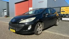 Zwart Gebruikt 2009 Peugeot 308 Stationwagen | € 2.999 (Eerlijke prijs)