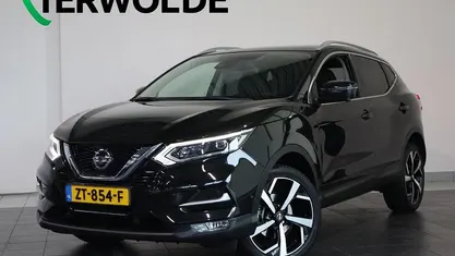 Zwart Occasion 2019 Nissan Qashqai Tekna SUV | € 19.340 (Eerlijke prijs)