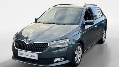 Metal grey (f6f6) Occasion 2021 Skoda Fabia Ambition Stationwagen | € 16.750 (Eerlijke prijs)