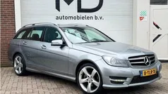 Grijs, metallic lak Gebruikt 2014 Mercedes C180 Avantgarde Edition Stationwagen | € 13.999 (Eerlijke prijs)
