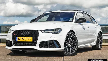 Wit (parellak) Occasion 2017 Audi RS6 Performance Stationwagen | € 59.950 (Eerlijke prijs)