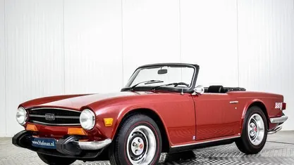 Rood Gebruikt 1974 Triumph TR6 Cabriolet | € 29.900
