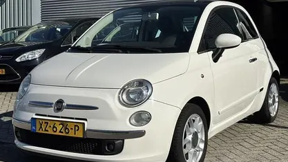 Occasion Fiat 500 Lounge 69 PK (50 kW) 2009 Wit Cabriolet