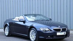Blauw, metallic lak Gebruikt 2006 BMW 630 Cabriolet Executive Cabriolet | € 27.500