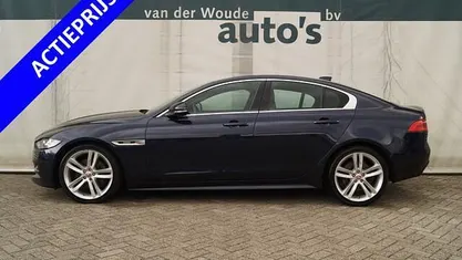 Occasion Jaguar XE R-Sport 200 PK (147 kW) 2018 Blauw Sedan