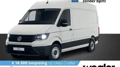 Wit Nieuw 2024 VW Crafter Trendline Van | € 39.200 (Super prijs)