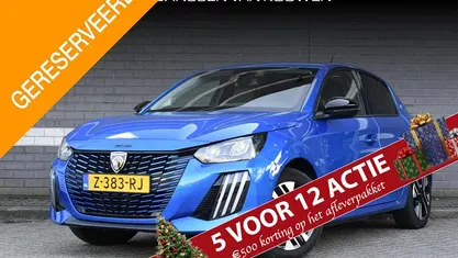 Blauw Gebruikt 2024 Peugeot e-208 Style Hatchback | € 20.885 (Eerlijke prijs)