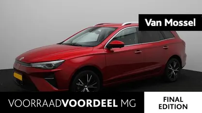 Rood Nieuw 2025 MG MG5 EV Luxury Stationwagen | € 22.995 (Super prijs)