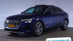Blauw Gebruikt 2020 Audi e-tron Sportback S-Line SUV | € 26.945 (Goede deal)