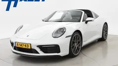 Wit, metallic lak Gebruikt 2021 Porsche 911 Targa 4S Cabriolet | € 177.500 (Super prijs)