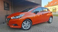 Oranje Gebruikt 2017 Nissan Micra Visia+ Hatchback | € 9.990 (Eerlijke prijs)