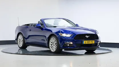 Blauw Occasion 2016 Ford Mustang Convertible Cabriolet | € 39.945 (Eerlijke prijs)