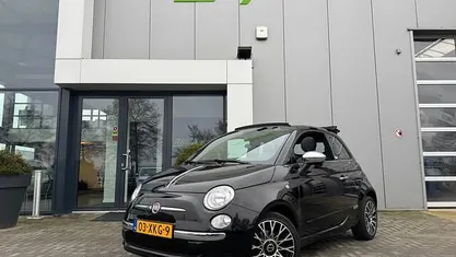 Zwart Occasion 2012 Fiat 500C Cabriolet | € 7.495 (Eerlijke prijs)