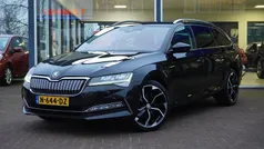 Zwart Gebruikt 2021 Skoda Superb Business Line Stationwagen | € 18.950 (Goede deal)