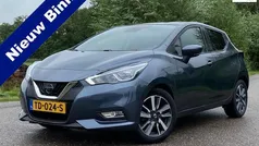 Grijs, metallic lak Gebruikt 2018 Nissan Micra N-Connecta Hatchback | € 10.888 (Eerlijke prijs)