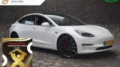 Wit Gebruikt 2019 Tesla Model 3 Performance Sedan | € 23.950 (Eerlijke prijs)