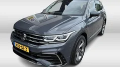 Grijs Gebruikt 2021 VW Tiguan R-line SUV | € 36.950 (Eerlijke prijs)