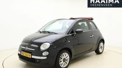 Zwart Gebruikt 2014 Fiat 500C Lounge Cabriolet | € 7.950 (Eerlijke prijs)