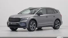 Zwart Nieuw 2024 Skoda Enyaq iV SportLine SUV | € 51.986 (Super prijs)