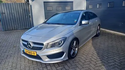 Occasion Mercedes CLA180 Shooting Brake Ambition 122 PK (89 kW) 2016 Grijs Stationwagen