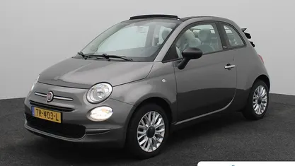 Grijs Gebruikt 2018 Fiat 500C Pop Star Cabriolet | € 10.895 (Eerlijke prijs)