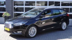 Zwart Gebruikt 2018 Ford Focus Titanium Stationwagen | € 14.950 (Super prijs)