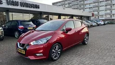 Rood (metallic) Gebruikt 2017 Nissan Micra N-Connecta Hatchback | € 8.450 (Eerlijke prijs)